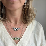 White Buffalo + Sterling Silver Necklace