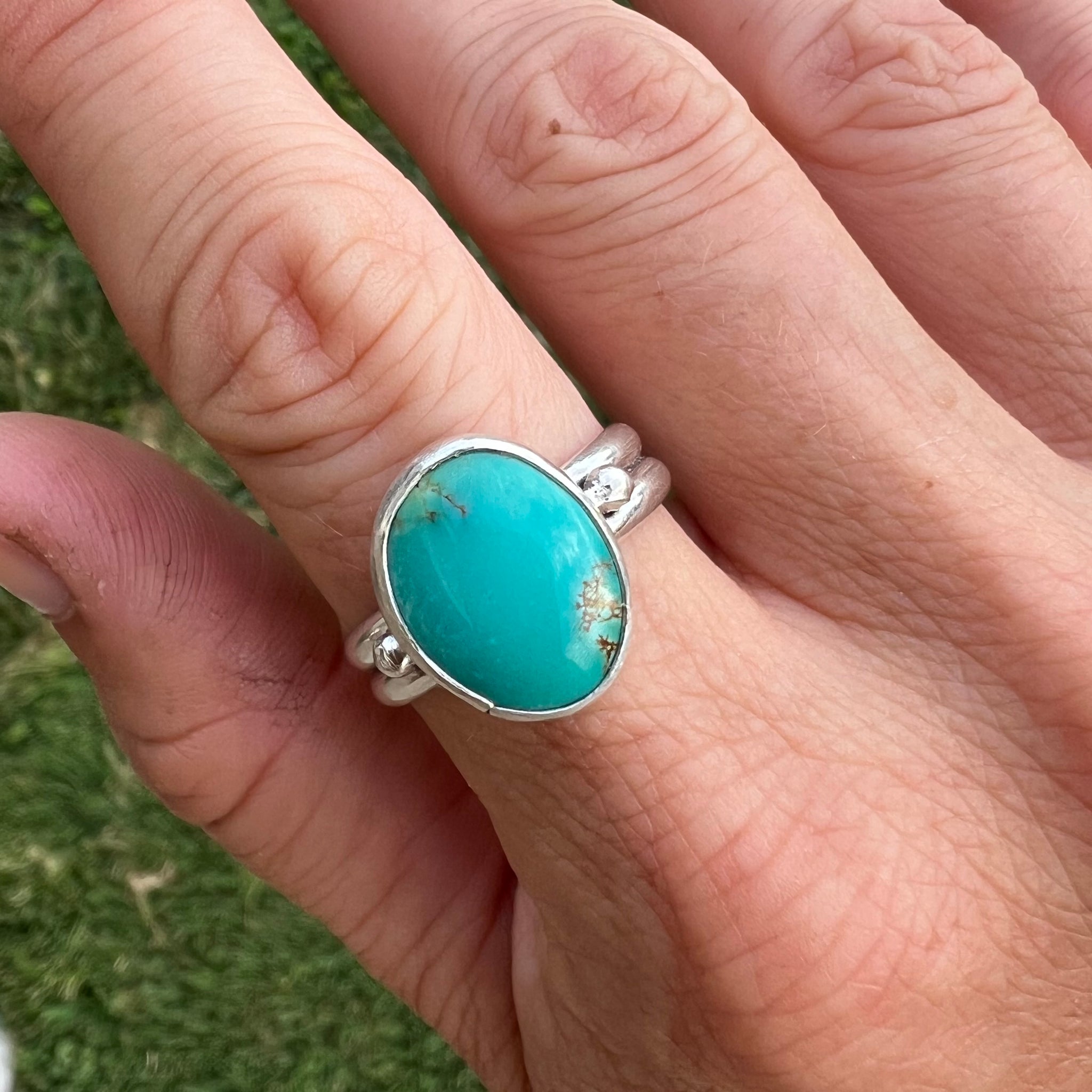 Royston Turquoise Sterling outlet Ring