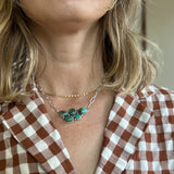 Royston Turquoise + Sterling Silver Necklace