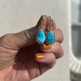 Blue Ridge Turquoise + Sterling Silver Earrings