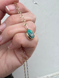 Whitewater Turquoise + 14k Gold Necklace