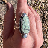 Made to Size: Aloe Variscite + Sterling Silver Ring
