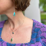 Sonoran Gold Turquoise + Sterling Silver Pendant